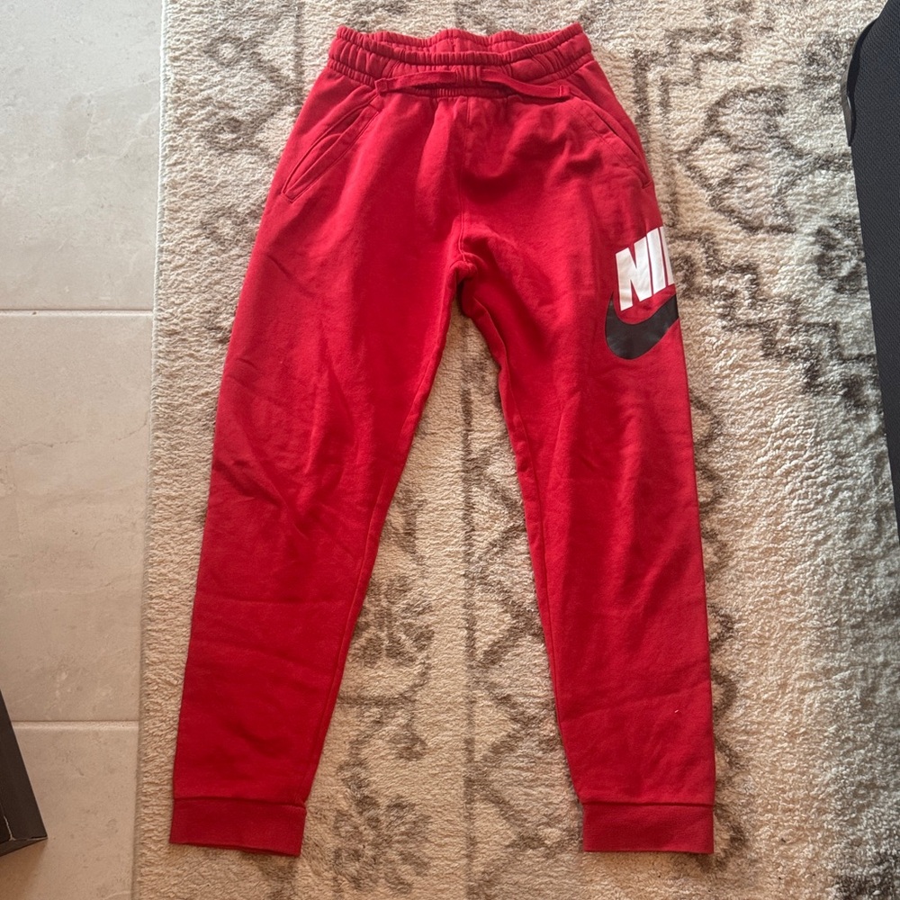 Nike Kids Bold Red Sweatpants